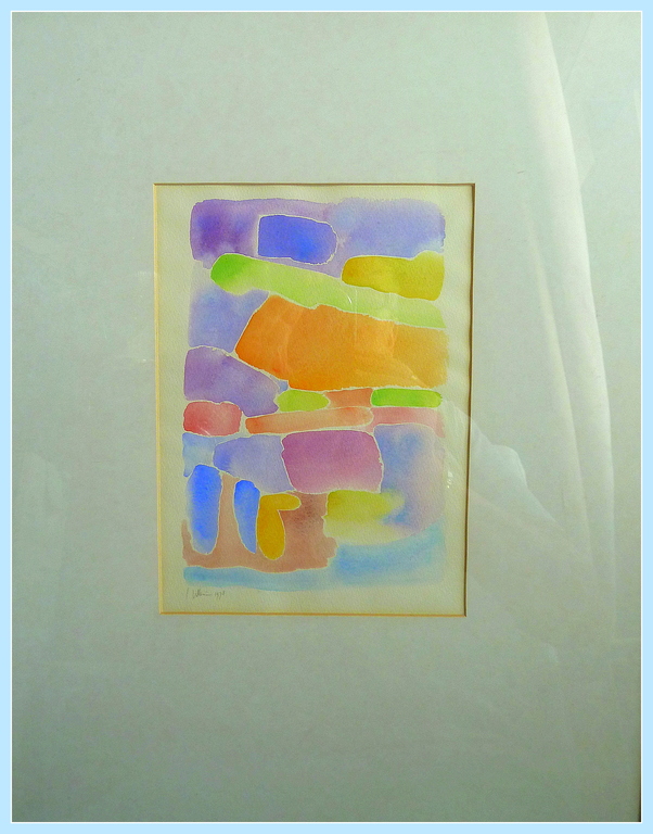 Jaap Hillenius : aquarel "Ierland " 1978 verkocht voor € 161!