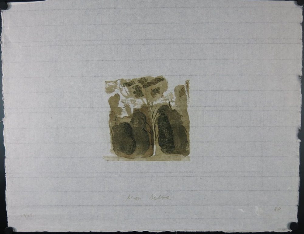 Leon Tebbe: Houtsnede, Bos kopen? Bied vanaf 1!