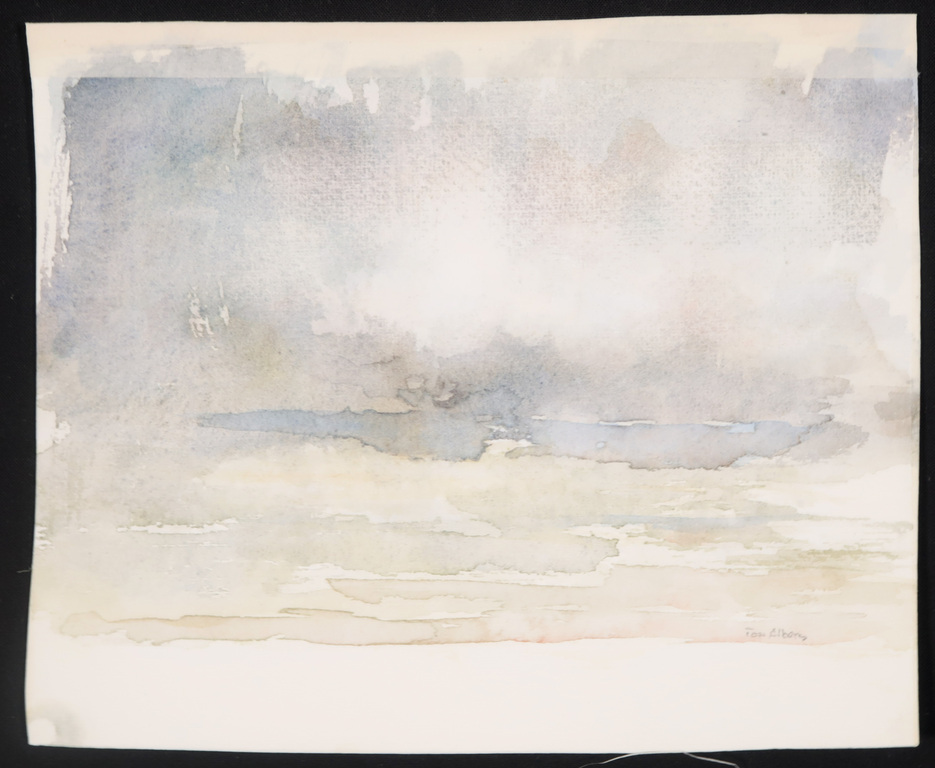 Ton Albers: Aquarel, Z.T. Landschap kopen? Bied vanaf 20!