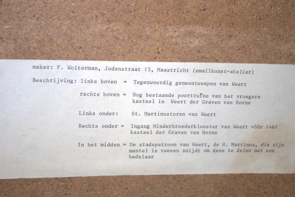 email op koper: Weert met H.Martinus door Frederik Wolterman (1895-1988)  kopen? Bied vanaf 50!