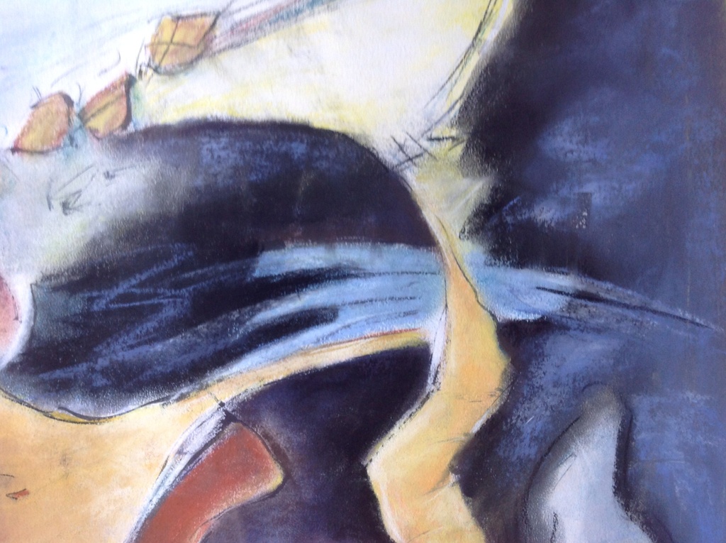 Saniye Bildircin : Pastel / inkt op papier, z.t.  kopen? Bied vanaf 1!