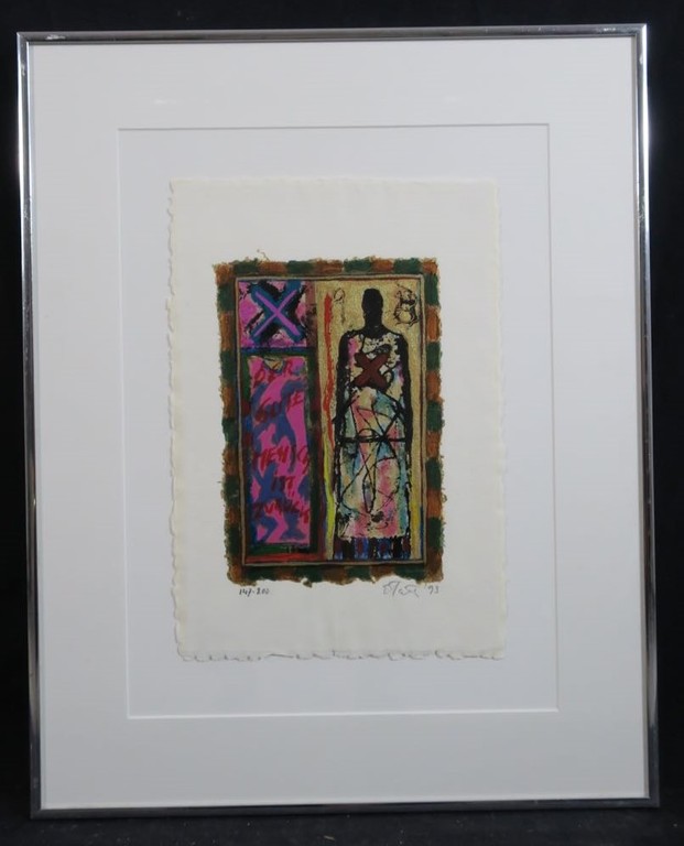 Eric Toebosch: Zeefdruk, Der Gute II - Ingelijst kopen? Bied vanaf 1!