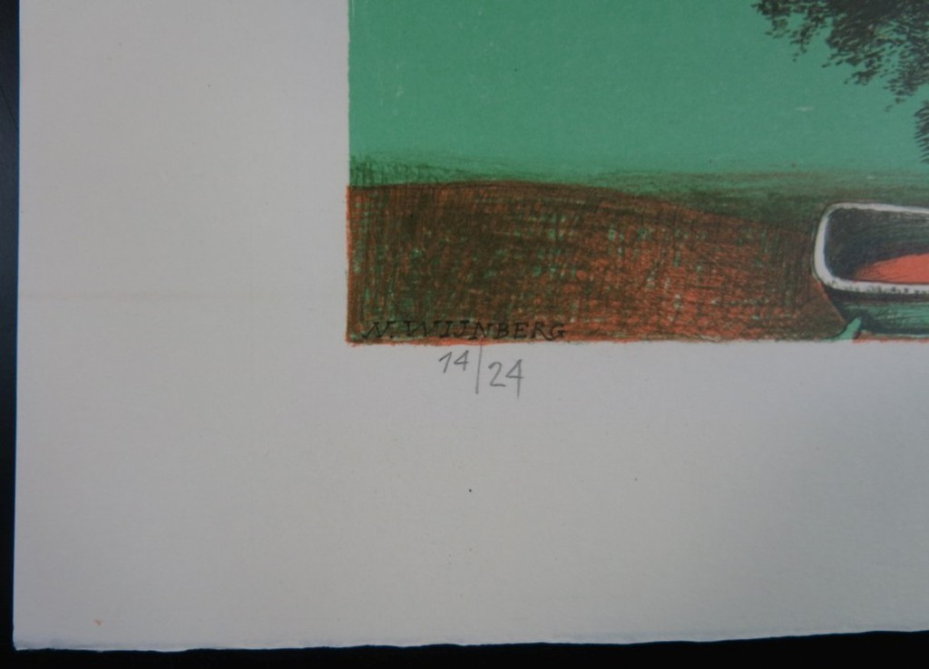 Nicolaas Wijnberg: Litho, Midzomermaan kopen? Bied vanaf 70!