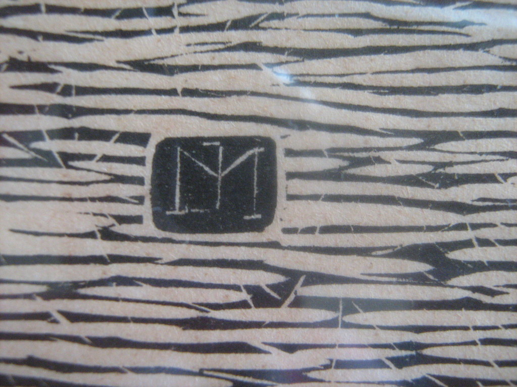 JAN MANKES, Schreeuwende Kraai, gesigneerd en gemonogrammeerd, houtsnede  kopen? Bied vanaf 550!