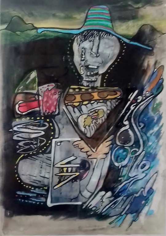 Hugo Claus - Litho van Hugo Claus verkocht voor € 350!