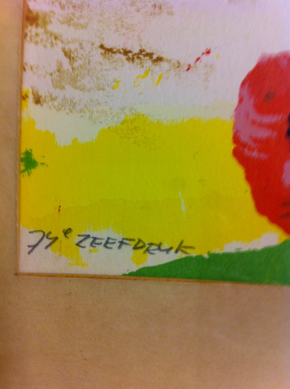 Henk Deylius, zeefdruk 3/9  kopen? Bied vanaf 20!