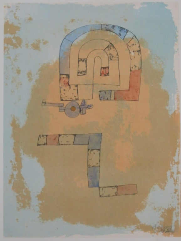Gerrit Veenhuizen: Litho, Zonder titel -Ingelijst kopen? Bied vanaf 1!