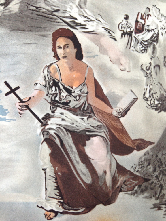 Salvador Dali, Lithografie, Handgesigneerd kopen? Bied vanaf 425!