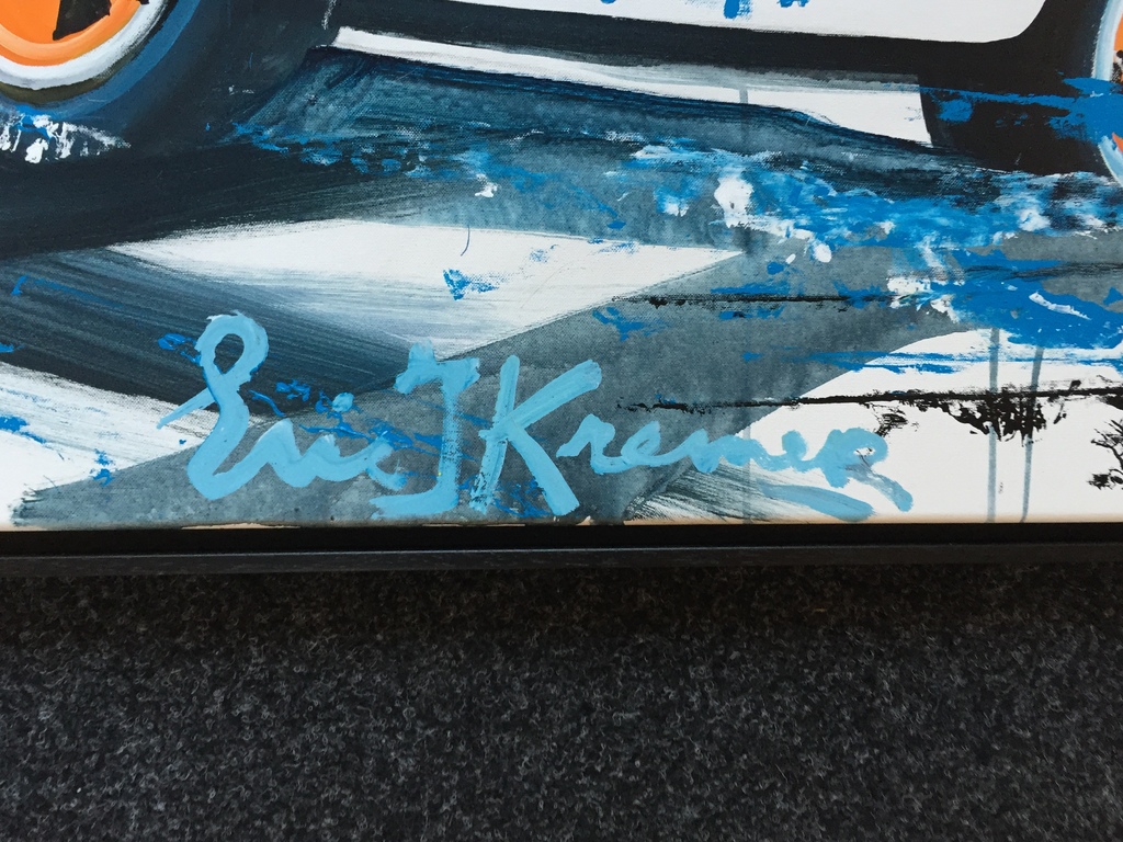 Eric Jan Kremer  acryl op doek  PORSCHE kopen? Bied vanaf 500!
