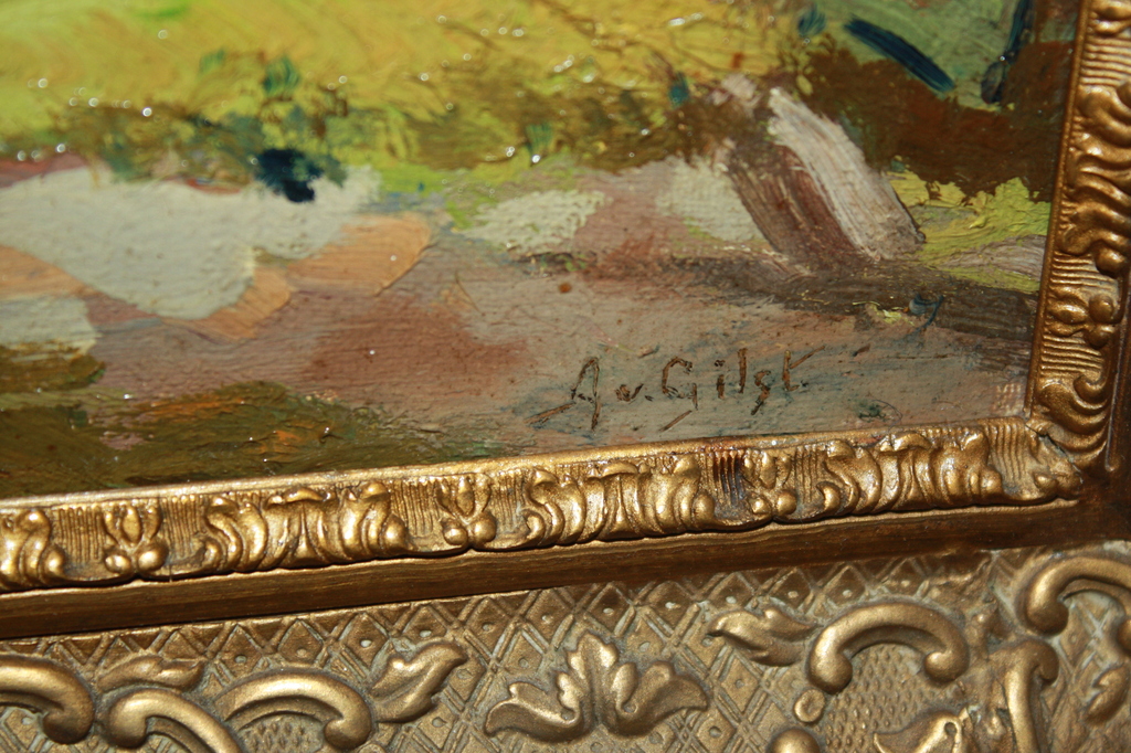 A VAN GILST  - KIPPEN IN HET BOS BIJ DE BOERDERIJ kopen? Bied vanaf 1!