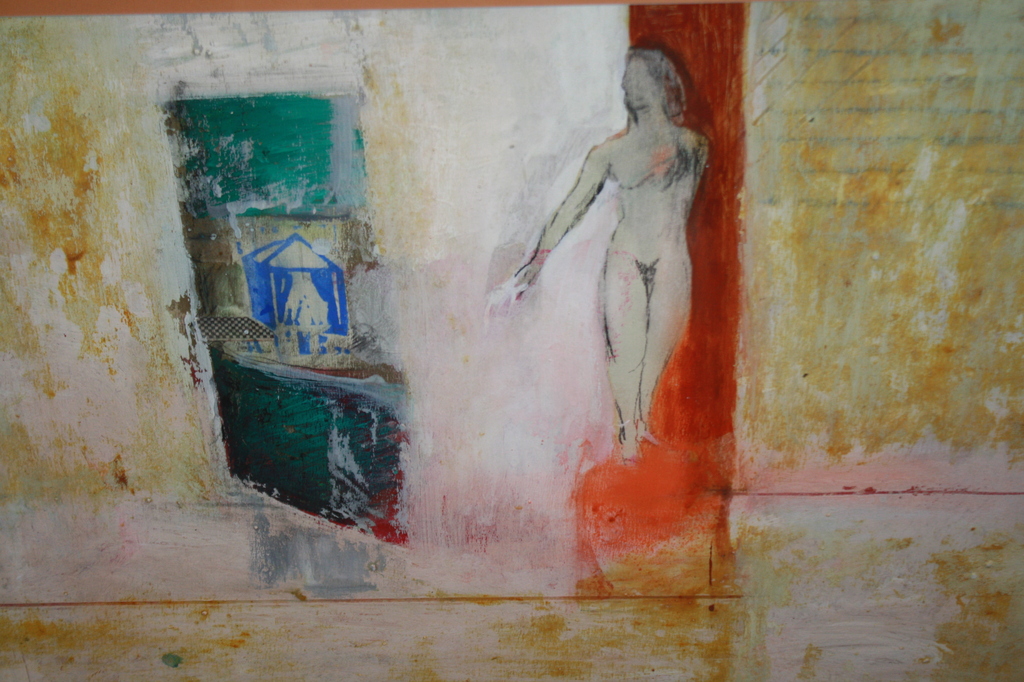 JASPER KRABBE - GEMENGEDE TECHNIEK MET NAAKT verkocht voor € 260!