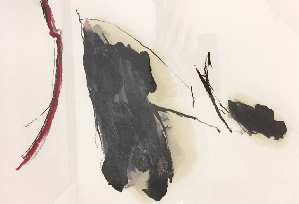 Cees Andriessen: Gemengde techniek op papier, Zonder titel - Ingelijst kopen? Bied vanaf 80!