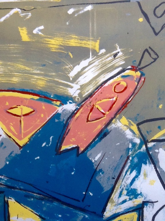 Piet Warffemius, zeefdruk, Siësta, gesigneerd en ingelijst kopen? Bied vanaf 45!