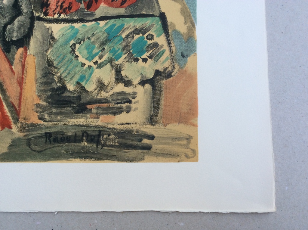 Raoul Dufy, Nature Morte au Fruits,  1973 lithografie Mourlot kopen? Bied vanaf 95!