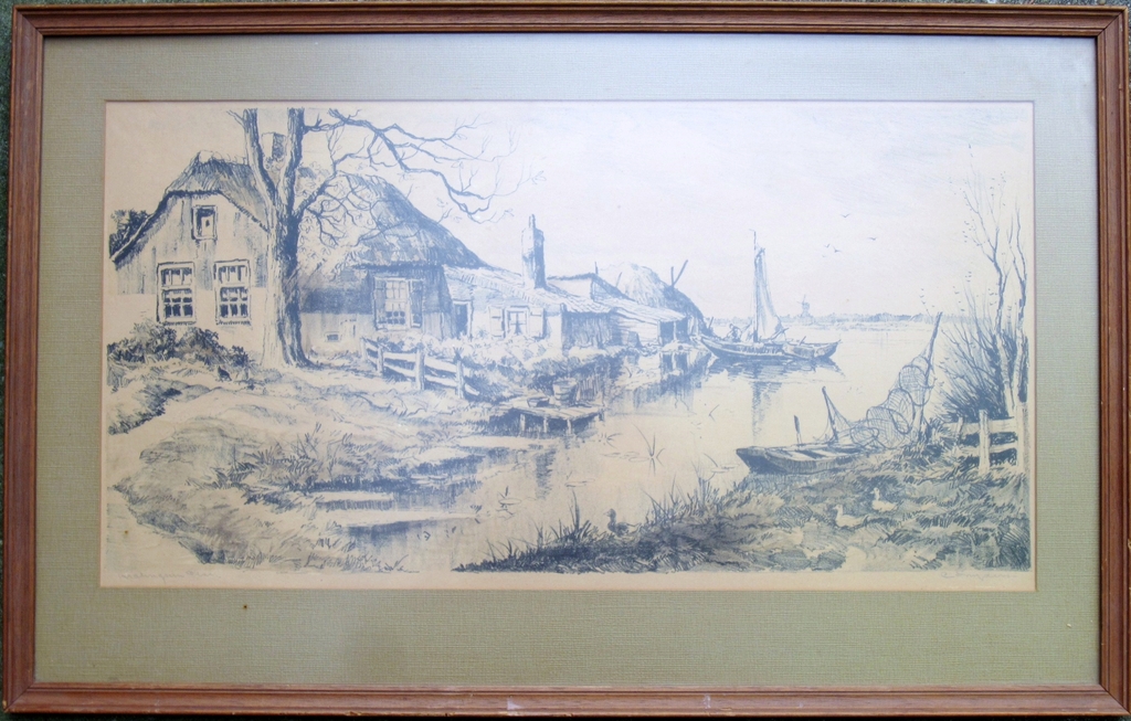 Chris Snijders (1881-1943) - Kralingsche Plas, Rotterdam kopen? Bied vanaf 75!