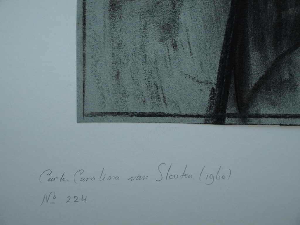 Carla van Slooten – Houtskooltekening – Naakte vrouw – Gesigneerd - ca 1985 kopen? Bied vanaf 45!
