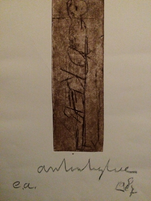 Anton Heyboer - Staande man e.a. (met echheidscertificaat) kopen? Bied vanaf 90!