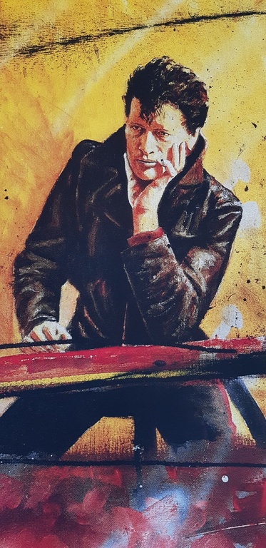 Herman Brood & Ton Leenarts: zeefdruk, McDonald's kopen? Bied vanaf 200!