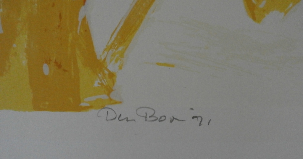 Theo den Boon - Zeefdruk -  e.d 26/125 - 1991 kopen? Bied vanaf 50!