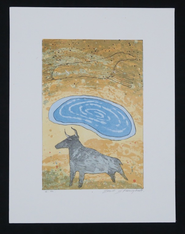 Gert Strengholt: Litho, Stier kopen? Bied vanaf 1!