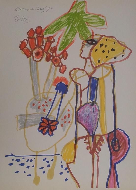 Corneille: litho Cinquante ans de Poesie (1973) kopen? Bied vanaf 195!
