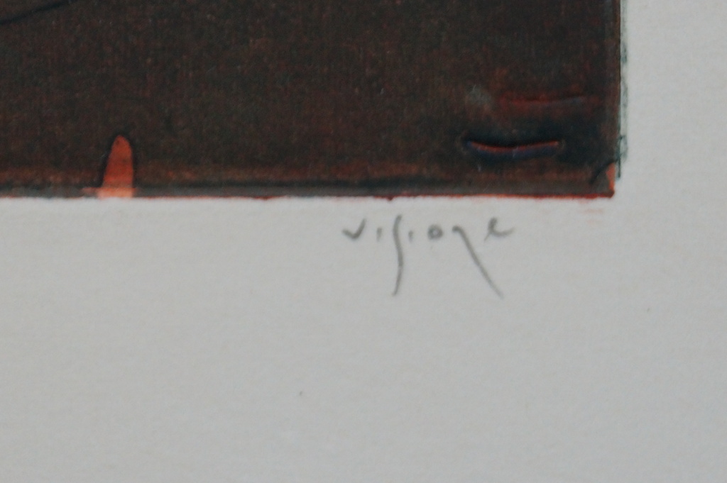 Mark Visione - gesigneerde ets - Lunatics kopen? Bied vanaf 10!