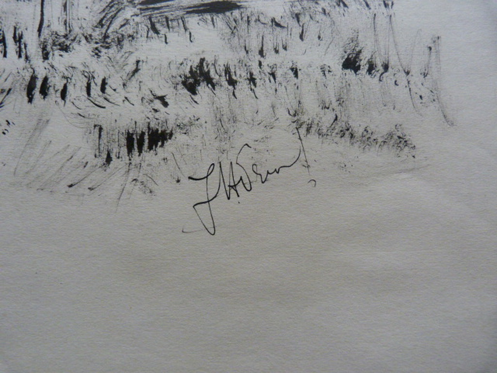 Jobst Heinrich Frese ( 1914 - 1986 ) - 4 x  tekening/aquarel kopen? Bied vanaf 1!