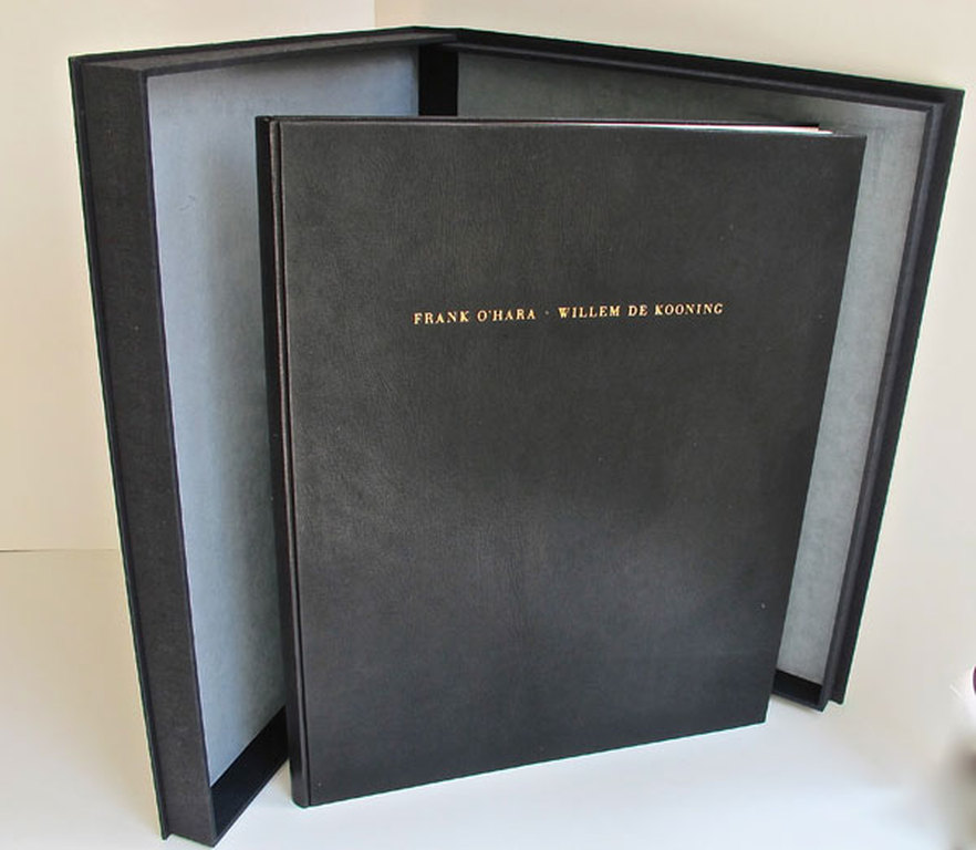 WILLEM de KOONING-Poems-Frank O'Hara-Ode to Willem de Kooning-17 Lithographs verkocht voor € 3000!