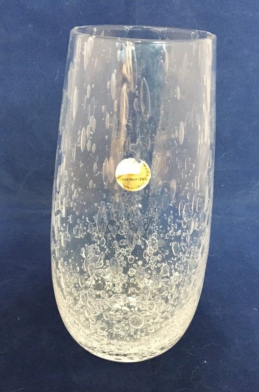 Floris Meydam voor Leerdam - Bubbel vaas ca. 1960 kopen? Bied vanaf 20!