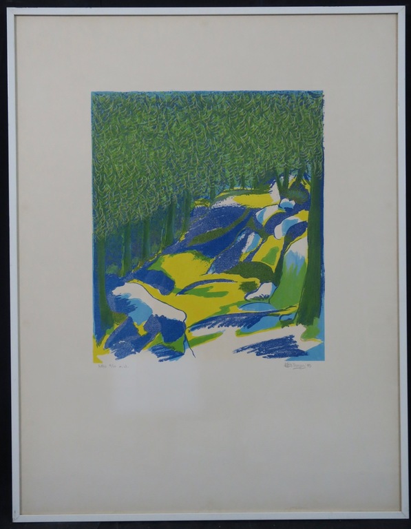 Ami Bernard Zillweger: Litho, Stampa II - Ingelijst kopen? Bied vanaf 1!