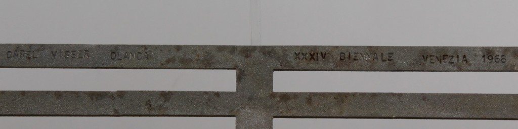 Carel Visser Olanda metalen sculptuur XXXIV Biënnale Venetië 1968 i.o.v. kopen? Bied vanaf 150!