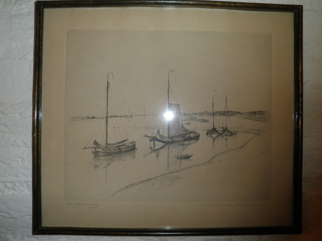 Kerstpremie V.U 1946 Antoon Derkzen van Angeren kopen? Bied vanaf 85!