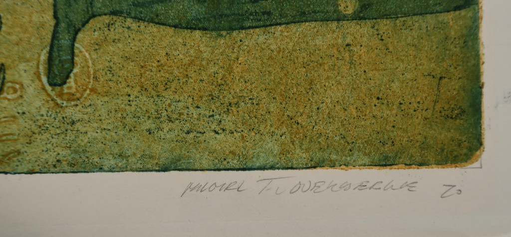 Michel van Overbeeke: Ets, Scheppings gebeuren kopen? Bied vanaf 50!