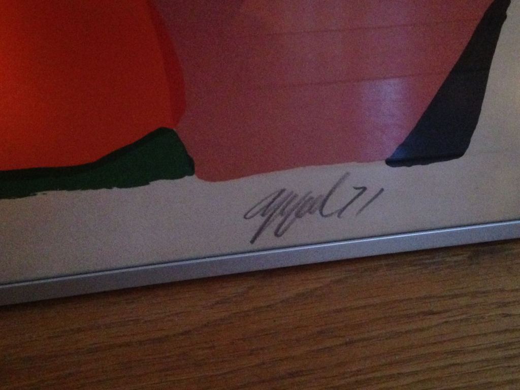 Karel Appel ,Zeefdruk  ,Zonder Titel kopen? Bied vanaf 750!