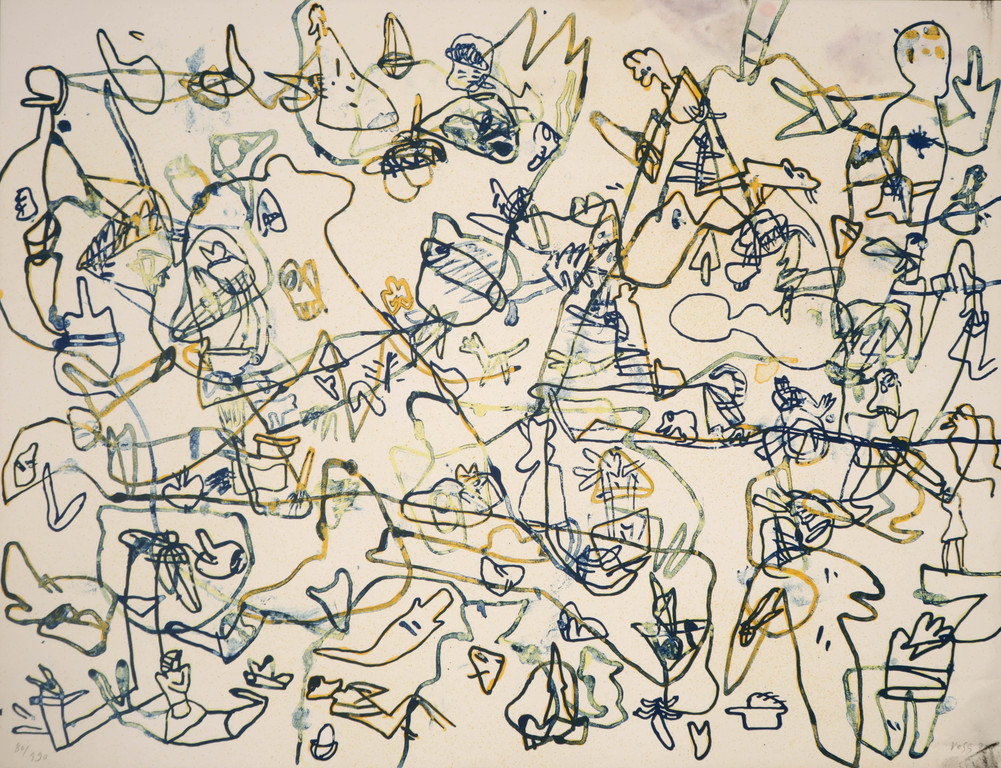 Jan Voss: Litho, Z.T. Compositie kopen? Bied vanaf 35!