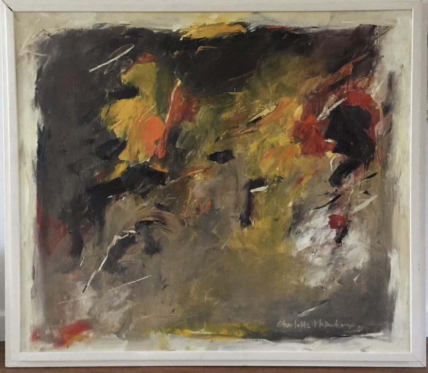 Charlotte Molenkamp, Olieverf op doek (groot), ZT verkocht voor € 2350!