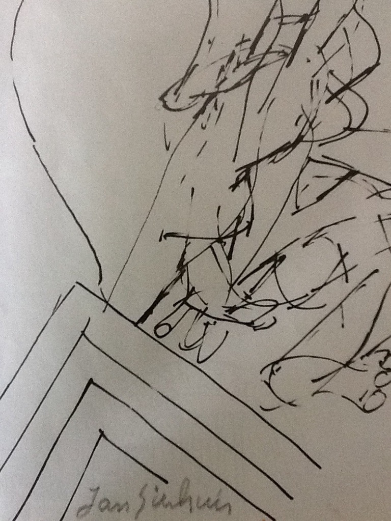Jan Sierhuis: tekening kopen? Bied vanaf 50!