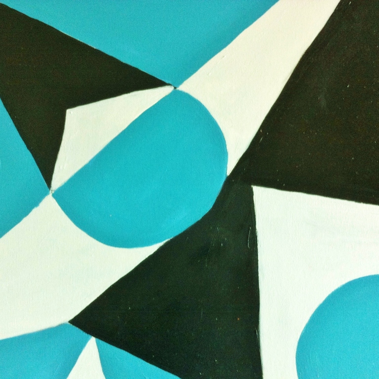 "Composition with TQ # 01-John Foppen - Olieverf/3D Canvas - Gesign.Unica. kopen? Bied vanaf 169!
