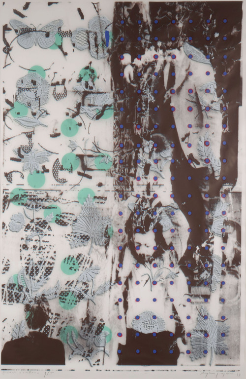 Eugene Jongerius: Zeefdruk, Trace contour - Ingelijst (Groot) kopen? Bied vanaf 40!