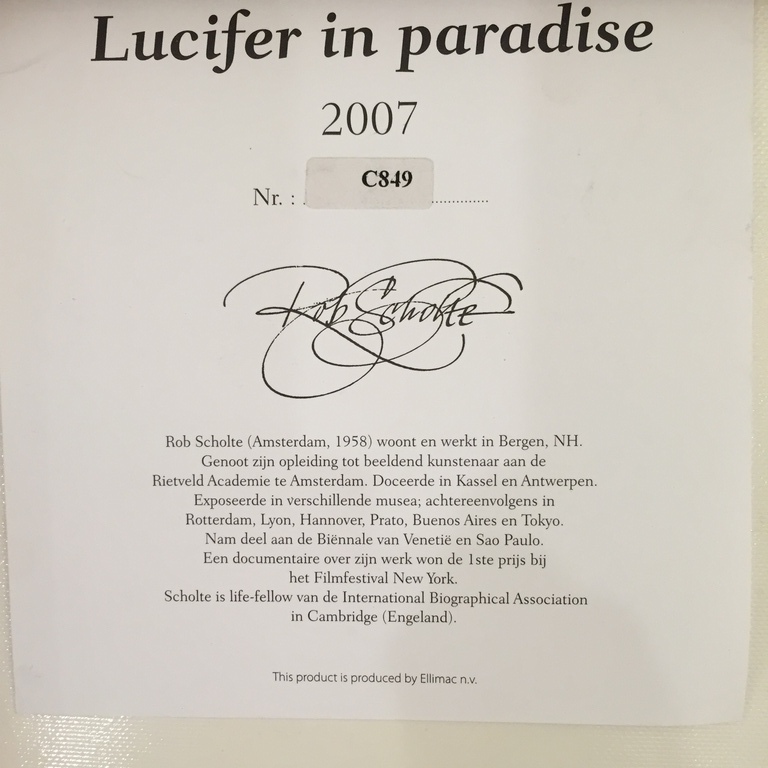 ROB SCHOLTE Lucifer in paradise 4 werken kopen? Bied vanaf 1!