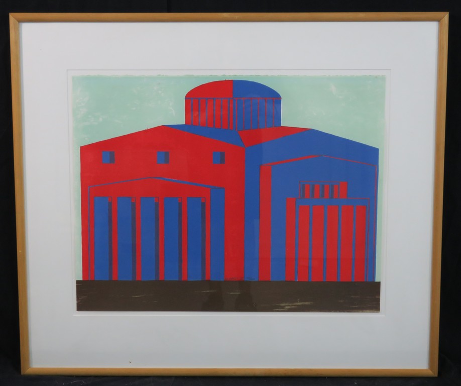 Ko Aarts: Litho, Z.T. - Ingelijst kopen? Bied vanaf 20!