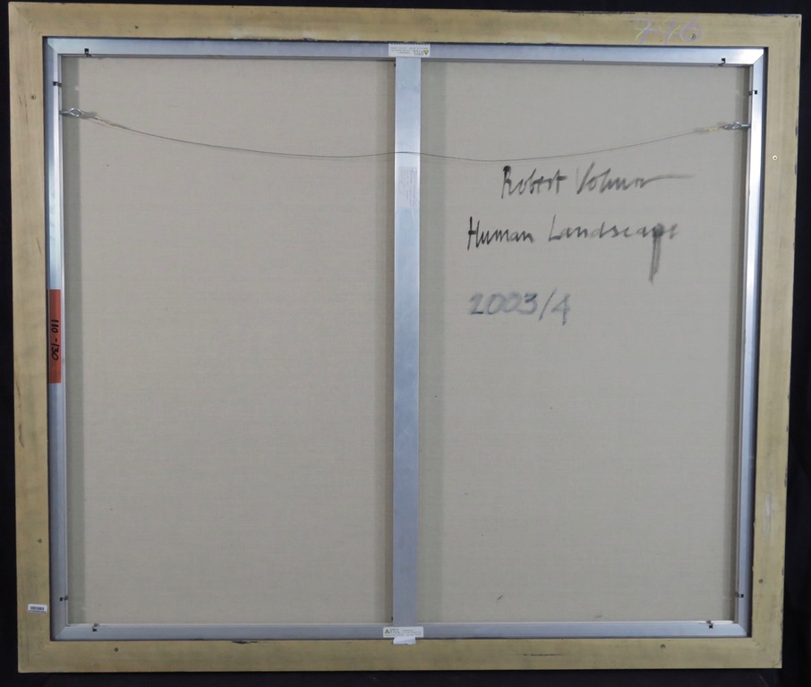 Robert Volmer: Olieverf op doek, Human Landscape - Ingelijst (Groot) kopen? Bied vanaf 300!