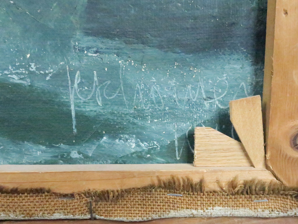 Jan Schouten: Olieverf op doek, Winterlandschap met boom - Ingelijst kopen? Bied vanaf 100!