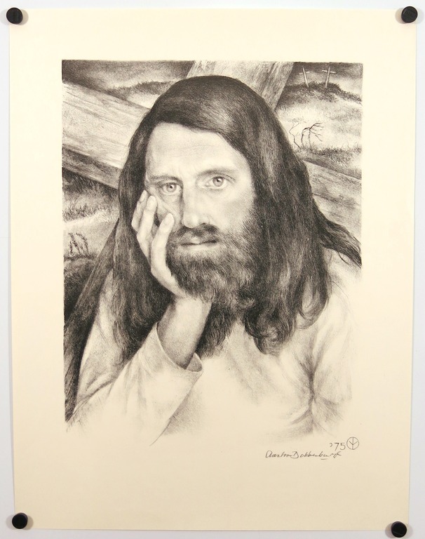 Aart van Dobbenburgh: Litho, Christus kopen? Bied vanaf 1!