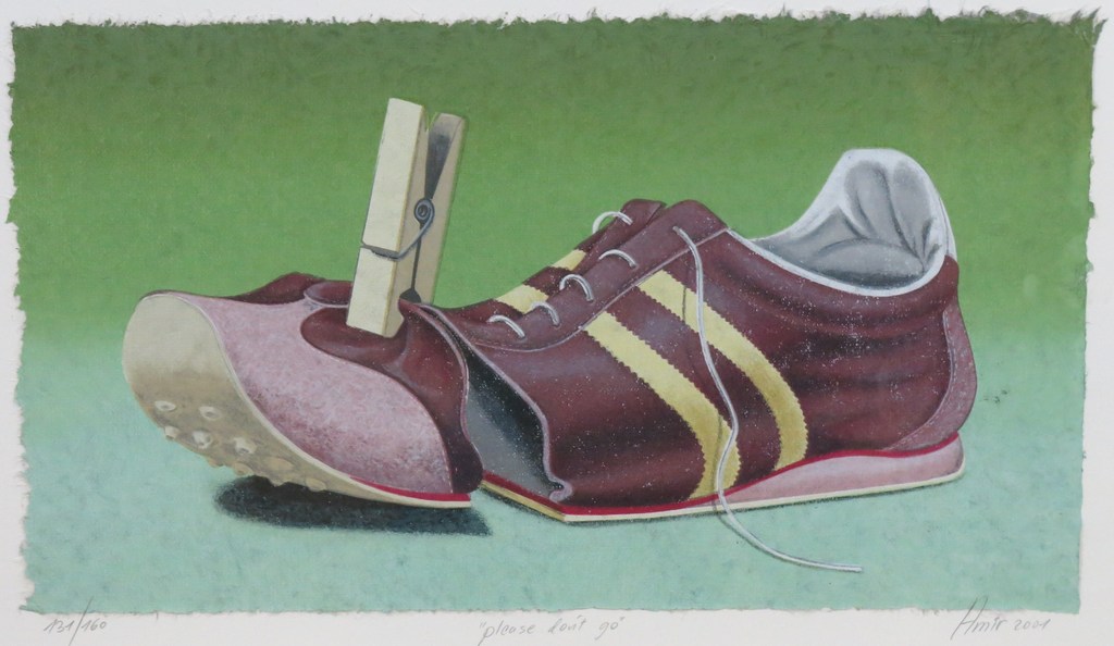 Sharon Amir: Litho, Please don't go - Ingelijst kopen? Bied vanaf 50!