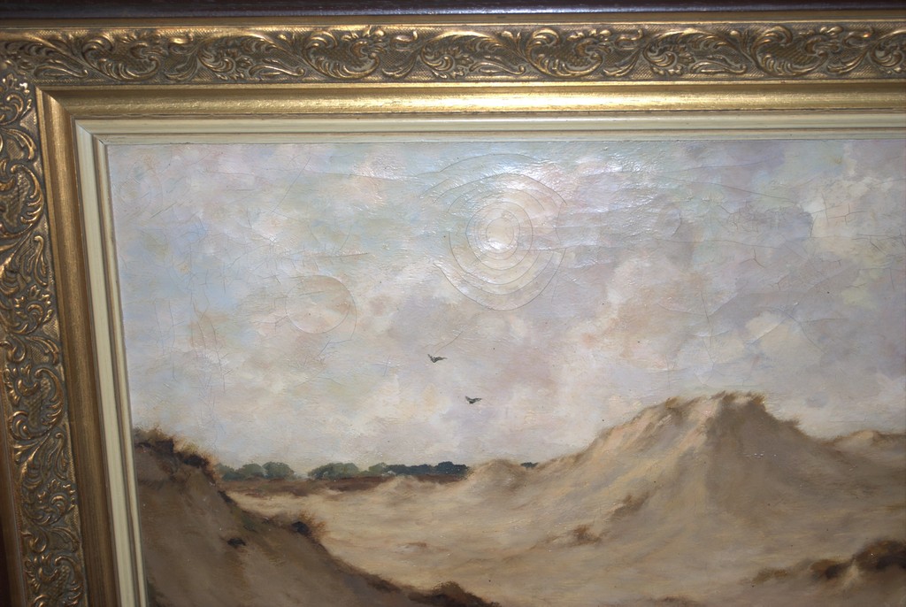 MJ Nefkens, leerling H.W. Mesdag - olieverf in Heijdenrijklijst kopen? Bied vanaf 180!