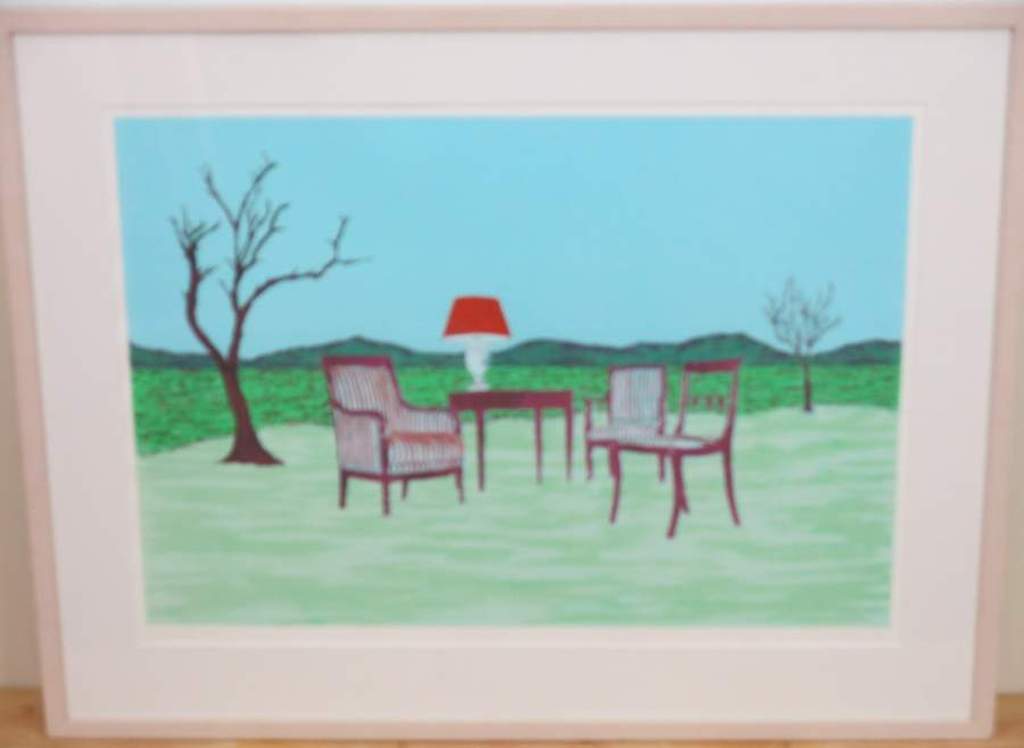 Jos van der Sommen: Litho, It's empty without you - Ingelijst kopen? Bied vanaf 50!