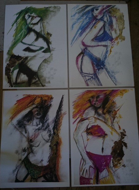 Leo Bos zeefdruk 4 modellen kopen? Bied vanaf 30!