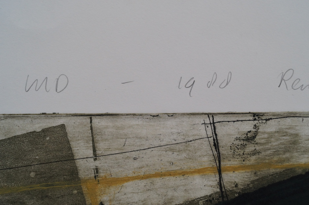 Rene Klarenbeek - gesigneerde ets - 1988 kopen? Bied vanaf 20!