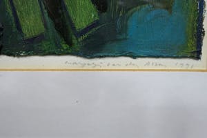 Marjolijn van den Assem - Marjolein van den Asssem: Acryl, Rückkerh - Ingelijst kopen? Bied vanaf 60!